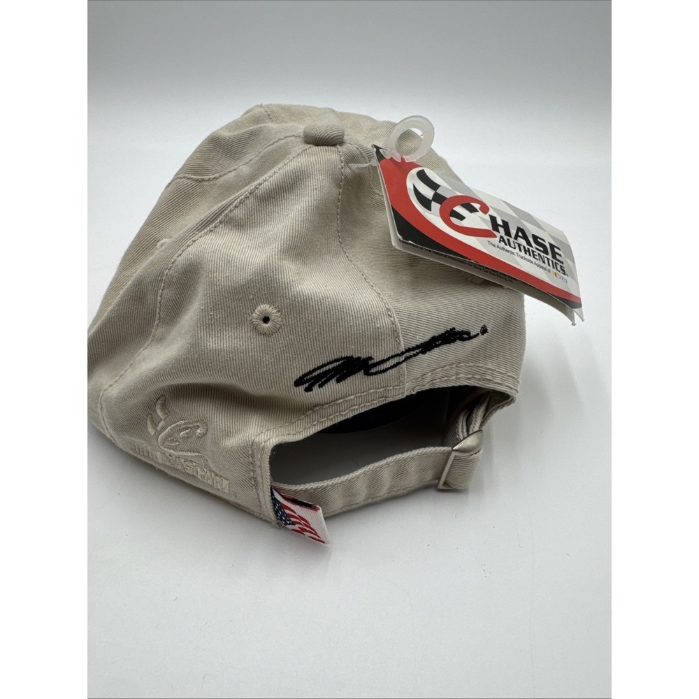 Vintage 2004 Jeff Gordon 24 Nascar Chase Authentics Tan Cap NWT With Hat Clip - Picture 4 of 8